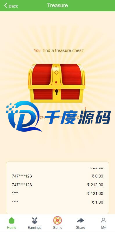 海外投资理财系统/养鸭养牛投资/裂变任务推广/注册奖励每日任务