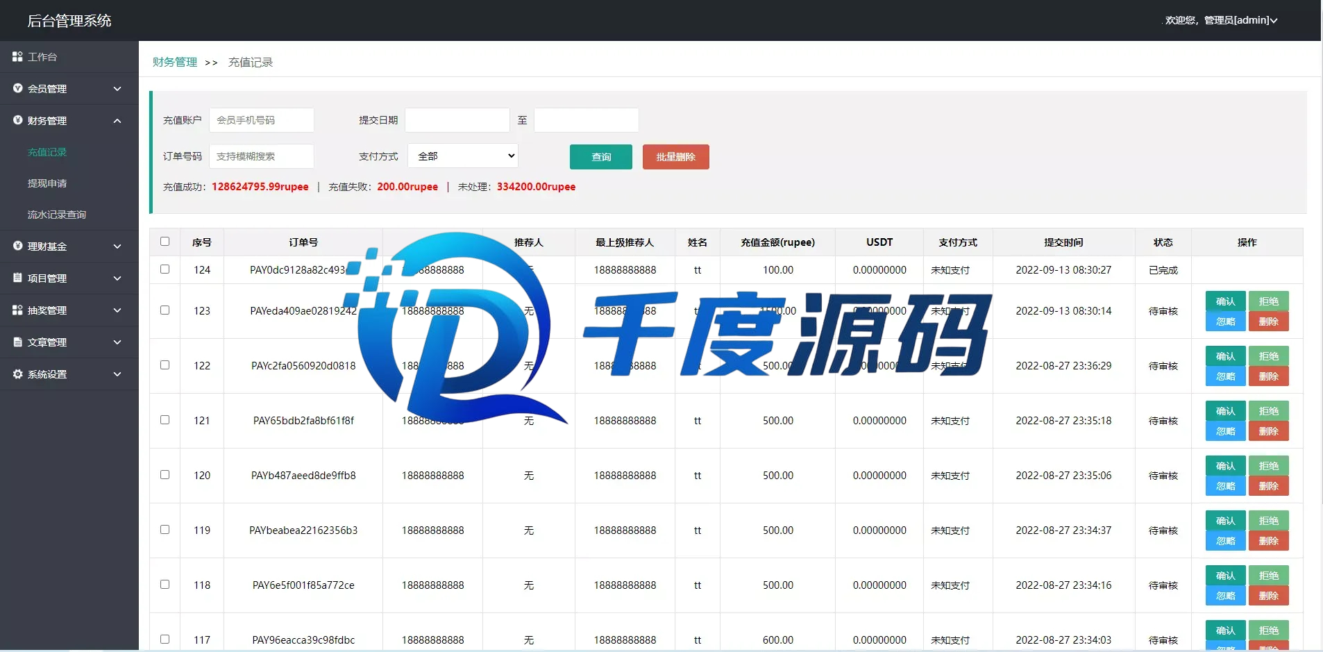 新版UI海外理财系统/海外投资系统/项目投资源码/双语言理财系统