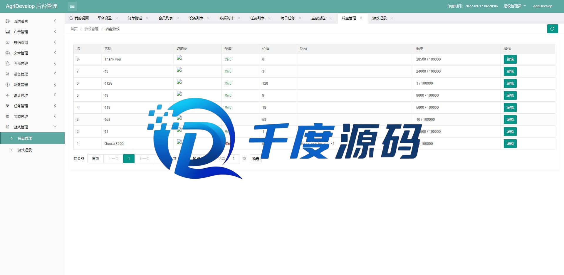 海外投资理财系统/养鸭养牛投资/裂变任务推广/注册奖励每日任务