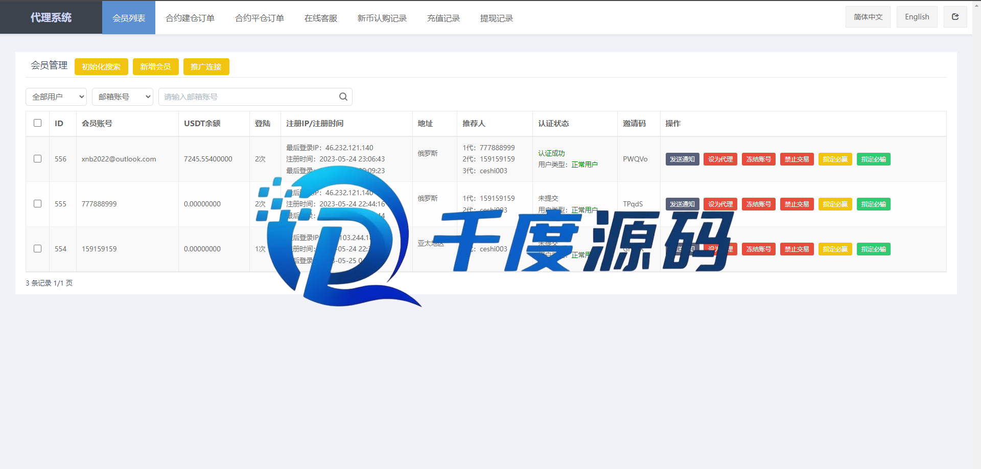 二开版多语言交易所系统/秒合约/IEO/质押挖矿/自动充值