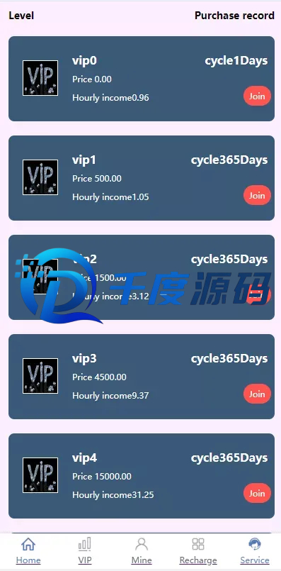 新版UI海外理财系统/海外投资系统/项目投资源码/双语言理财系统